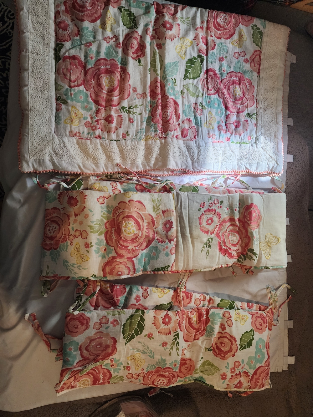 Levtex Crib Bumper And Blanket